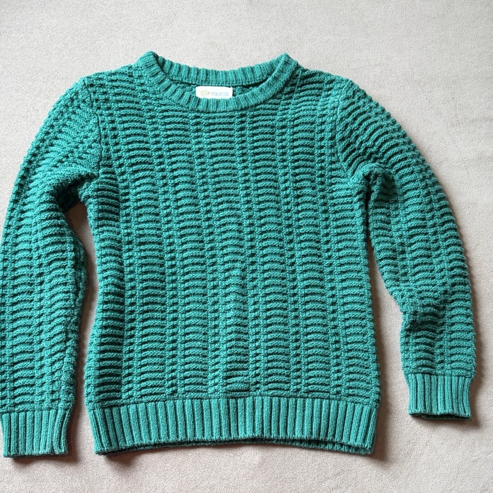 Tucker + Tate Textured Teal Kids Sweater